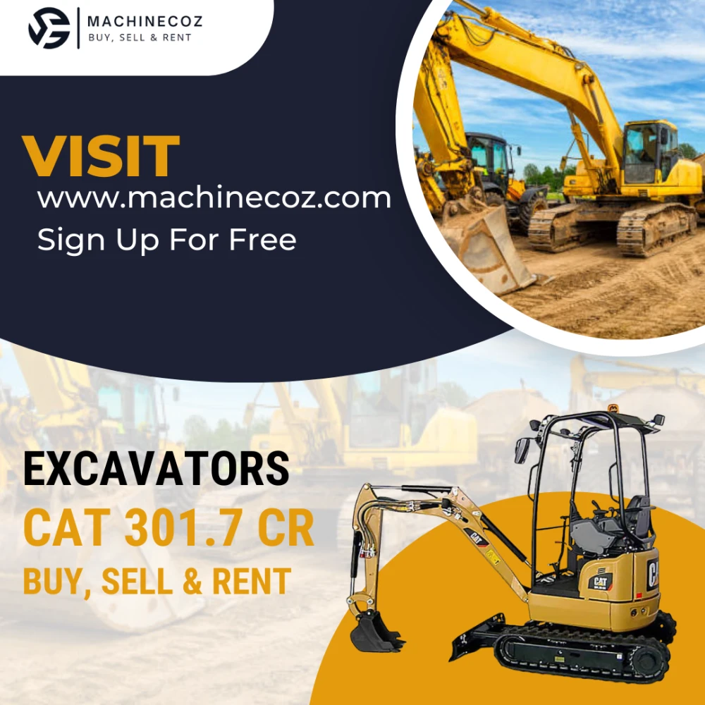 Buy | Sell | Rent – CAT 301.7 CR Excavator at Machinecoz.com